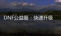 DNF公益服：快速升级与职业选择秘籍